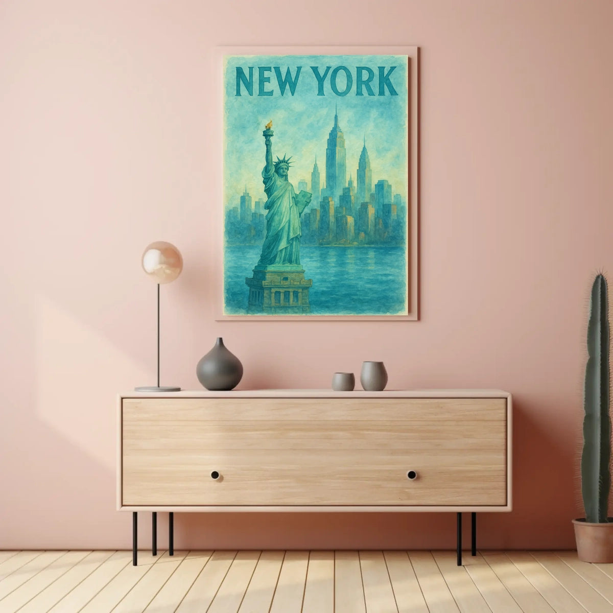 New York City Skyline Poster