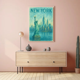 New York City Skyline Poster