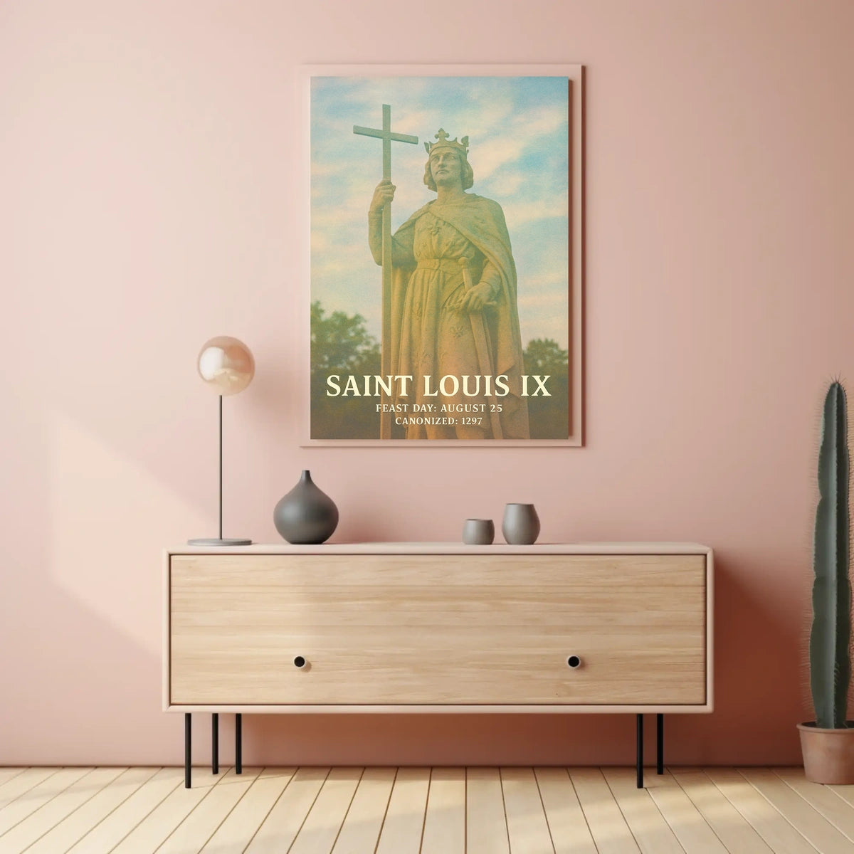 Saint Louis Ix Poster