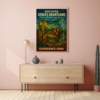 Iowa Tourism: Nature and Community, Travel Poster