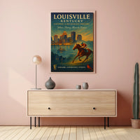 Louisville Gateway to Bluegrass Dreams Poster