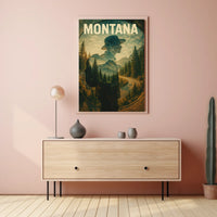 Montana Adventure Poster