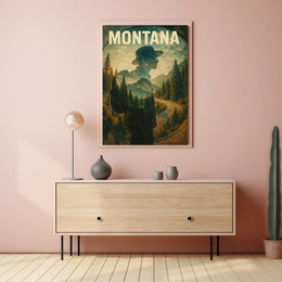 Montana Adventure Poster