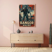 Bangor, Maine Lumberjack Tribute Poster