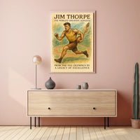 Jim Thorpe Legendary Athlete Jim Thorpe Poster