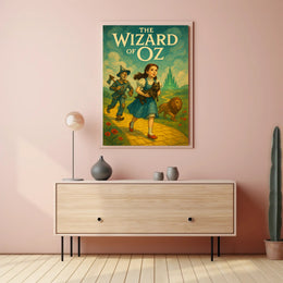 The Wizard of Oz Classic Fantasy Journey Poster PosterGoat