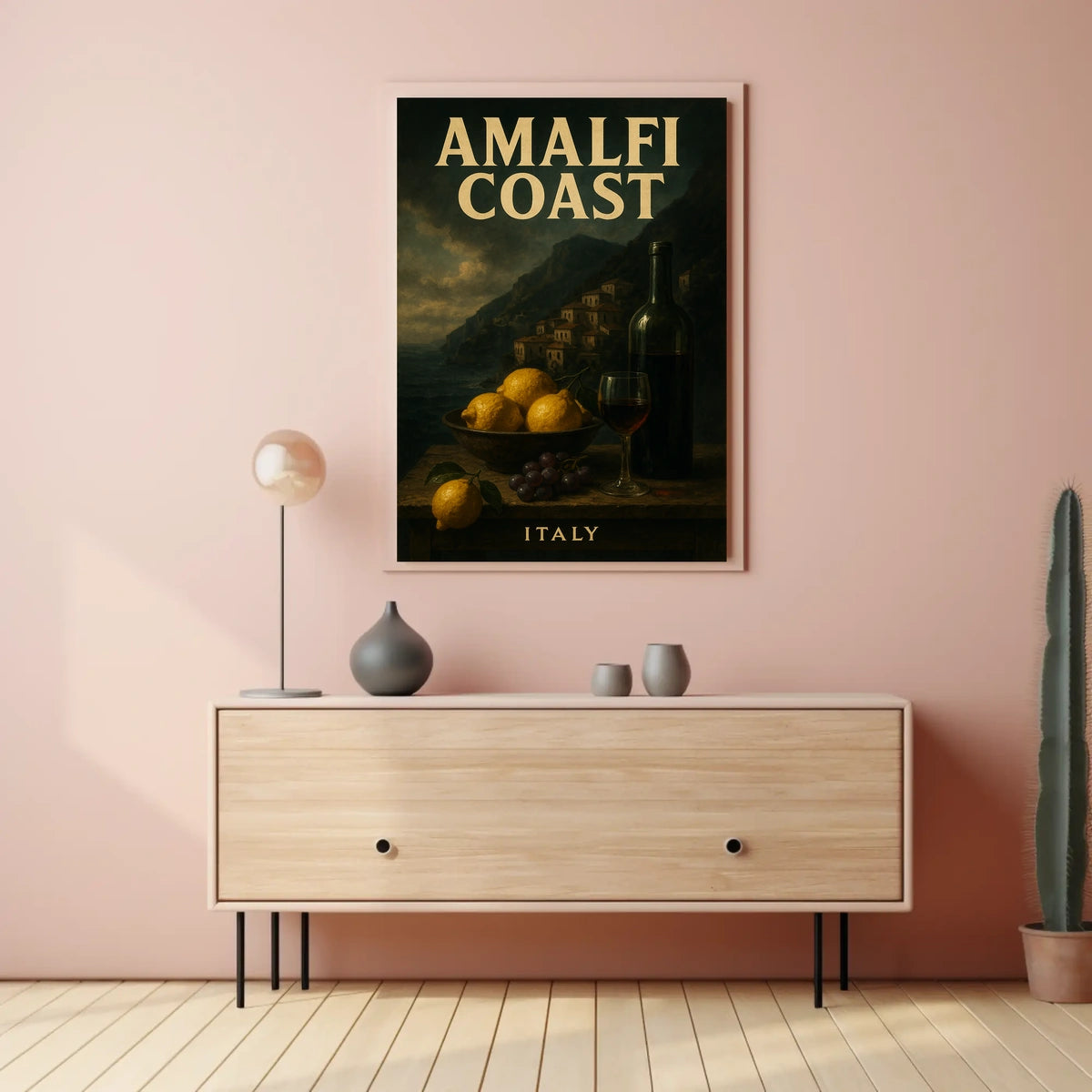 Amalfi Coast Italy Poster Wall Art Decor 18x24 Print