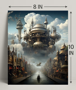 SimalRmonask A Steampunk Vision Poster