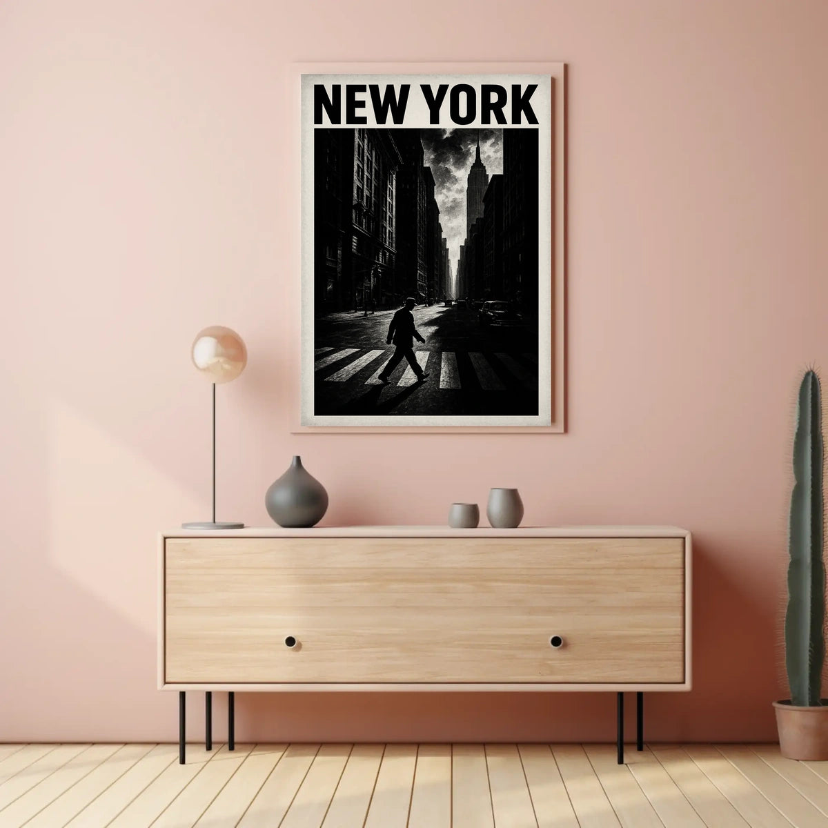 New York Cityscape Poster