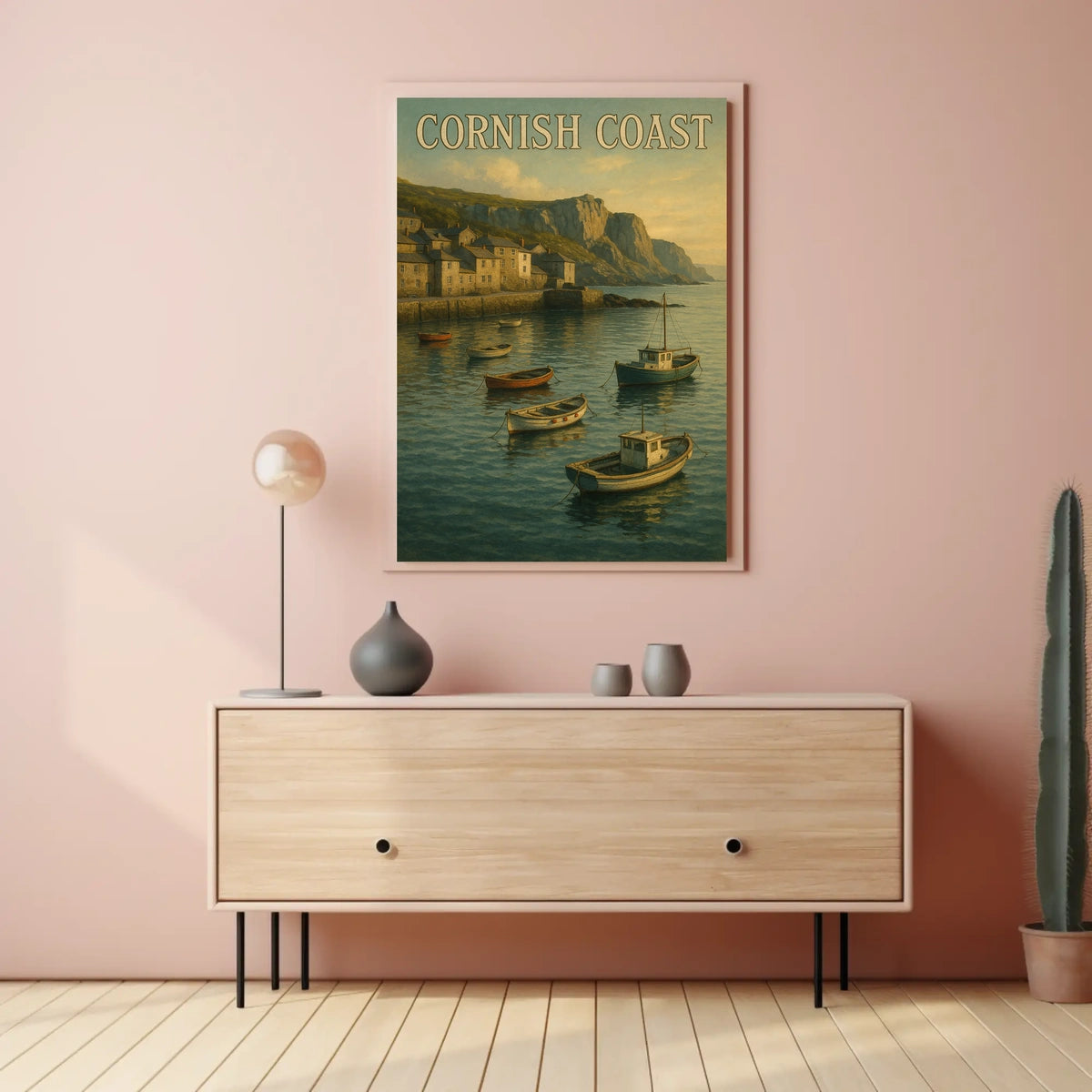Cornish Coast Poster