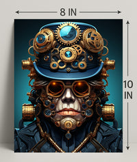 Steampunk Visionary Poster PosterGoat