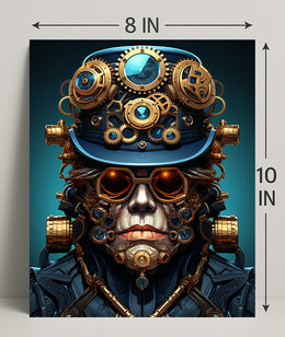 Steampunk Visionary Poster PosterGoat
