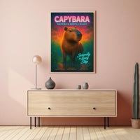 Capybara Natures Gentle Giant Poster