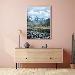 Majestic Mountain Landscape Poster