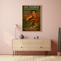 Jim Thorpe: A Legacy of Athletic Excellence Poster