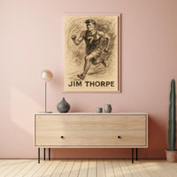 Jim Thorpe Athletic Legend Poster