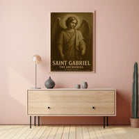 Saint Gabriel The Archangel Poster
