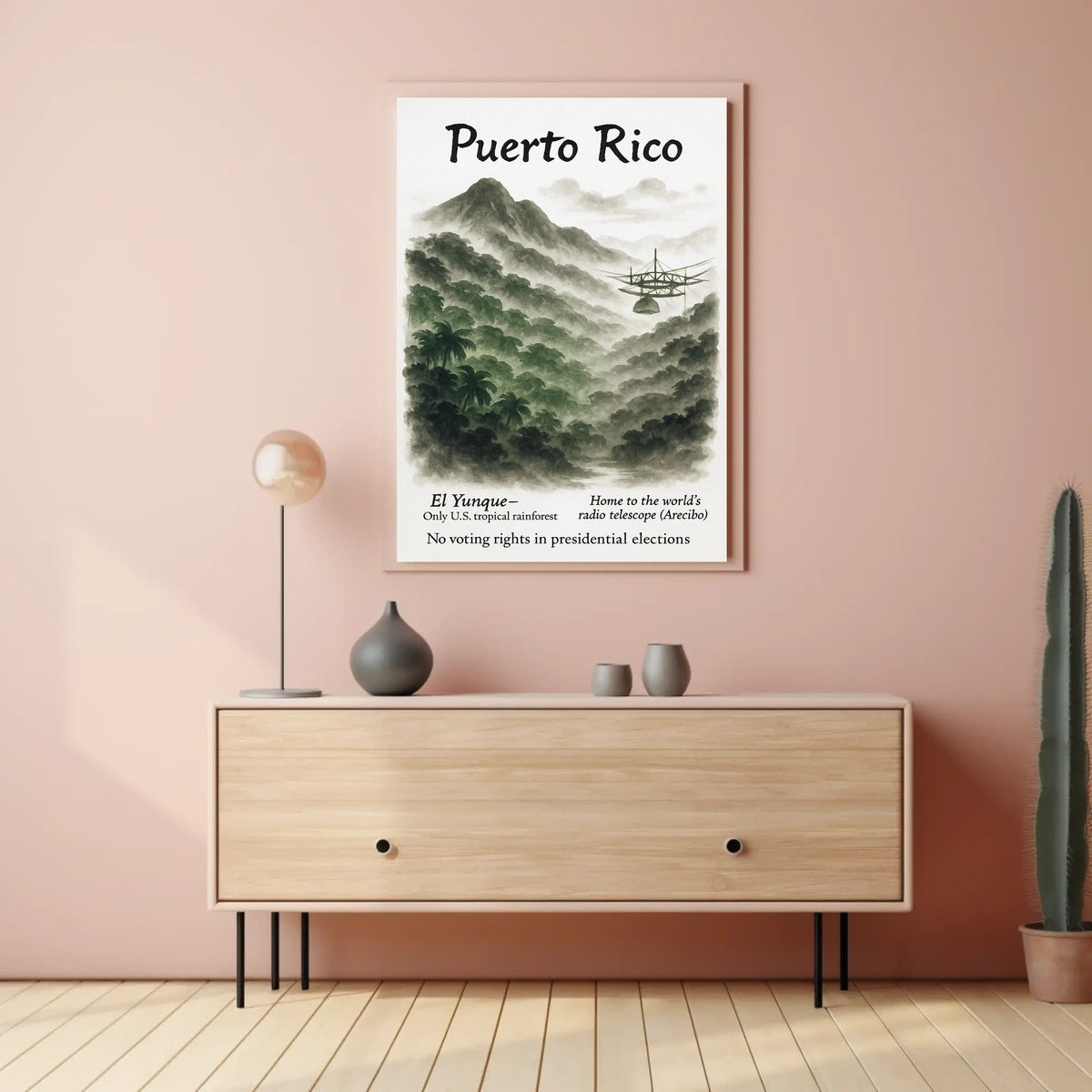Puerto Rico A Unique U.S. Territory Poster
