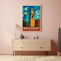 Waterbury, Connecticut Poster
