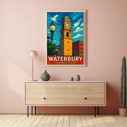 Waterbury, Connecticut Poster