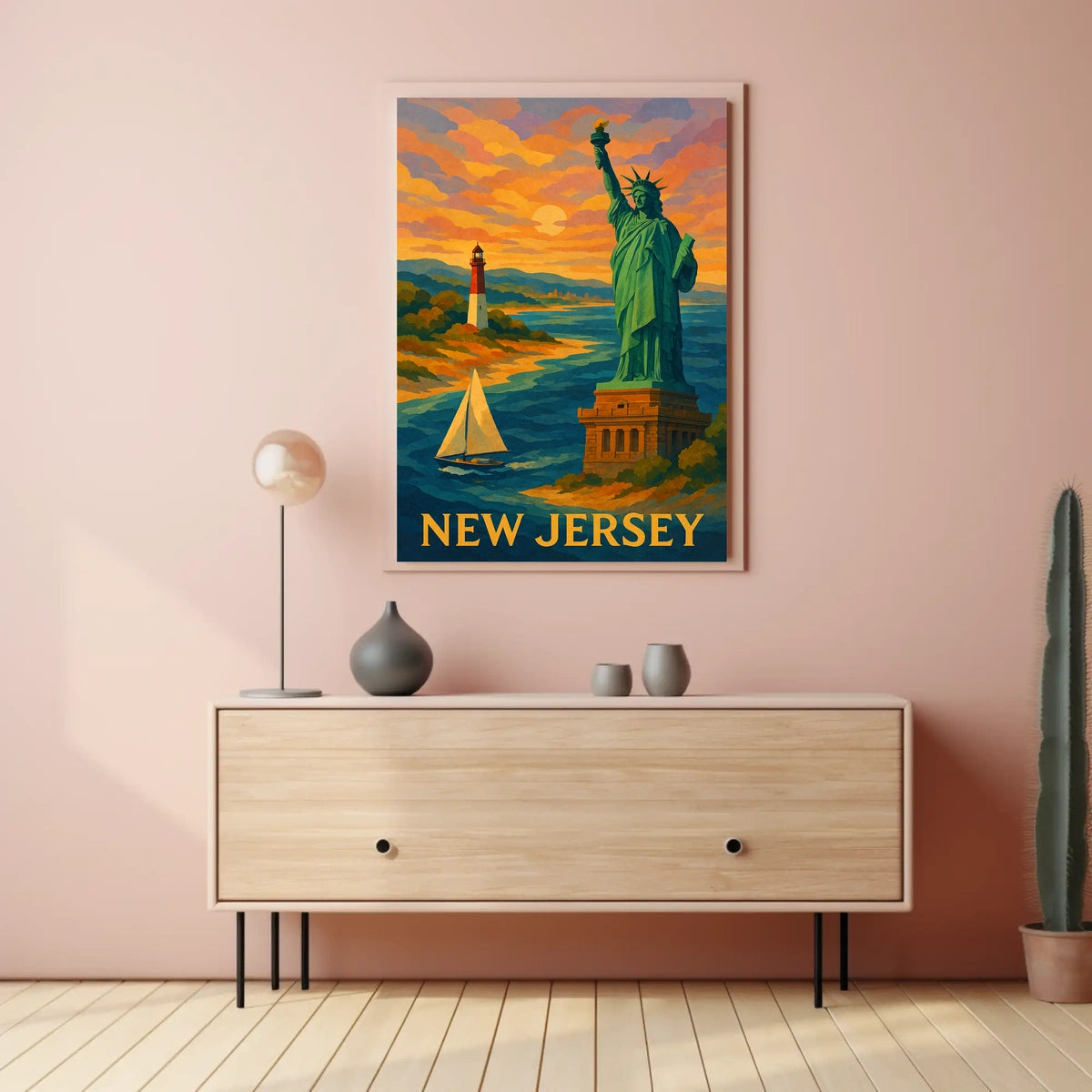 New Jersey Scenic Poster