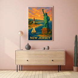 New Jersey Scenic Poster