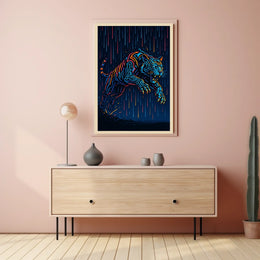 Cybernetic Tiger Poster