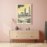 Aksum Ancient Monoliths Poster