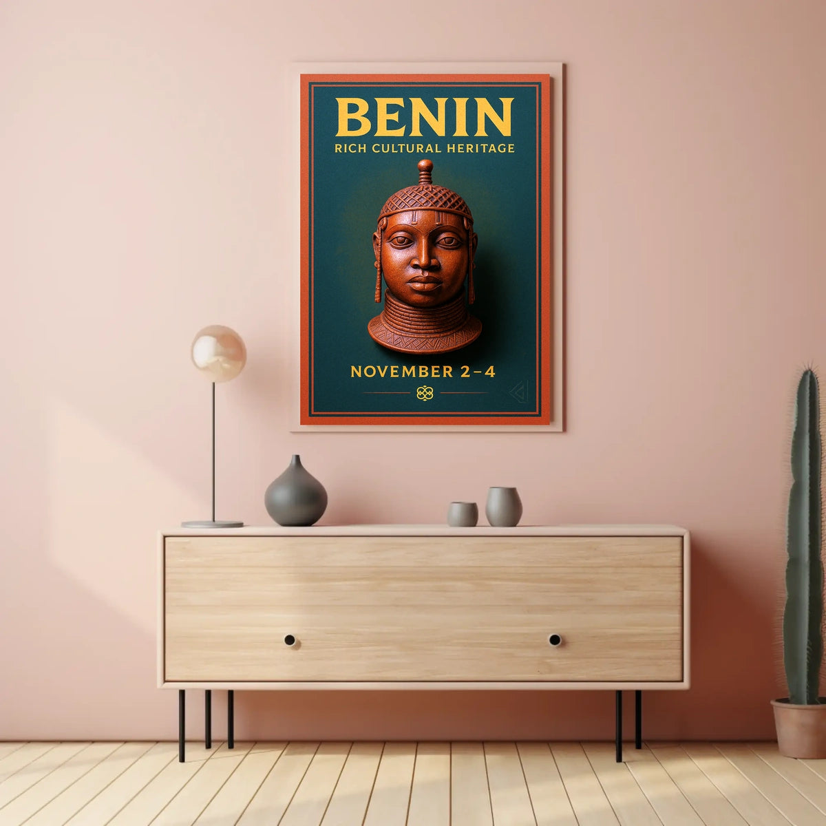 Benin Cultural Celebration Poster