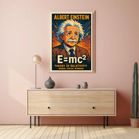 Albert Einstein Theory Of Relativity Poster