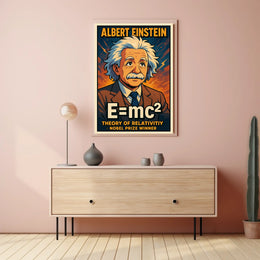 Albert Einstein Theory Of Relativity Poster