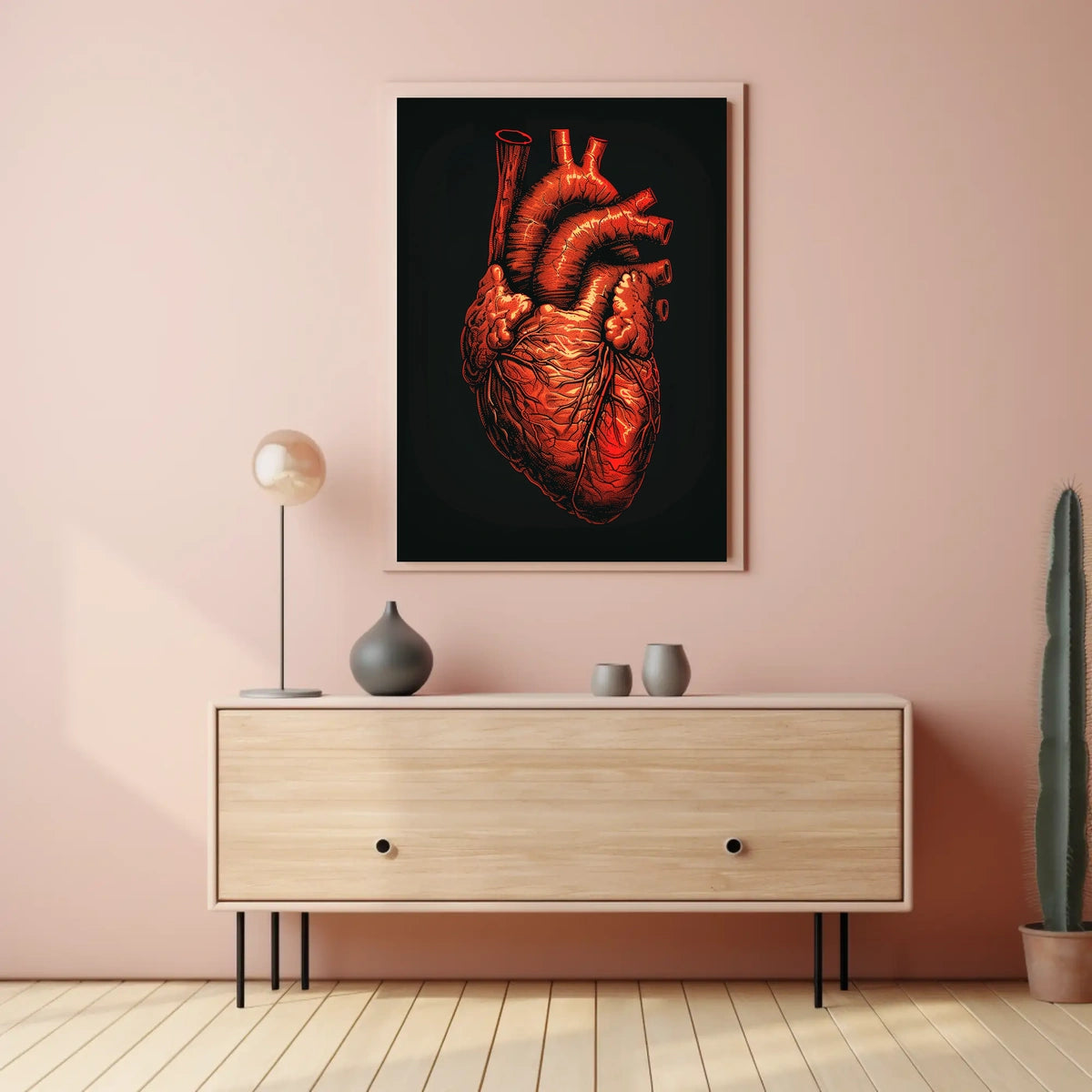 Heart Of Art Poster