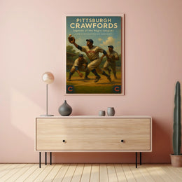 Pittsburgh Crawfords Legends Of The Poster
