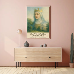 Saint Isabel Of France Poster