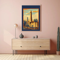 Ancient Egyptian Landscape Poster