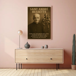 Saint André Bessette Humble Holy Cross Poster
