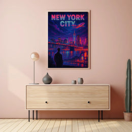 New York City Nights Poster