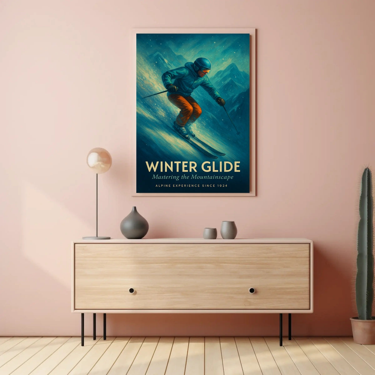 Winter Glide Poster