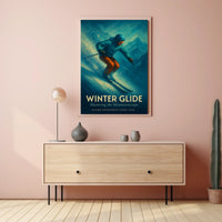 Winter Glide Poster
