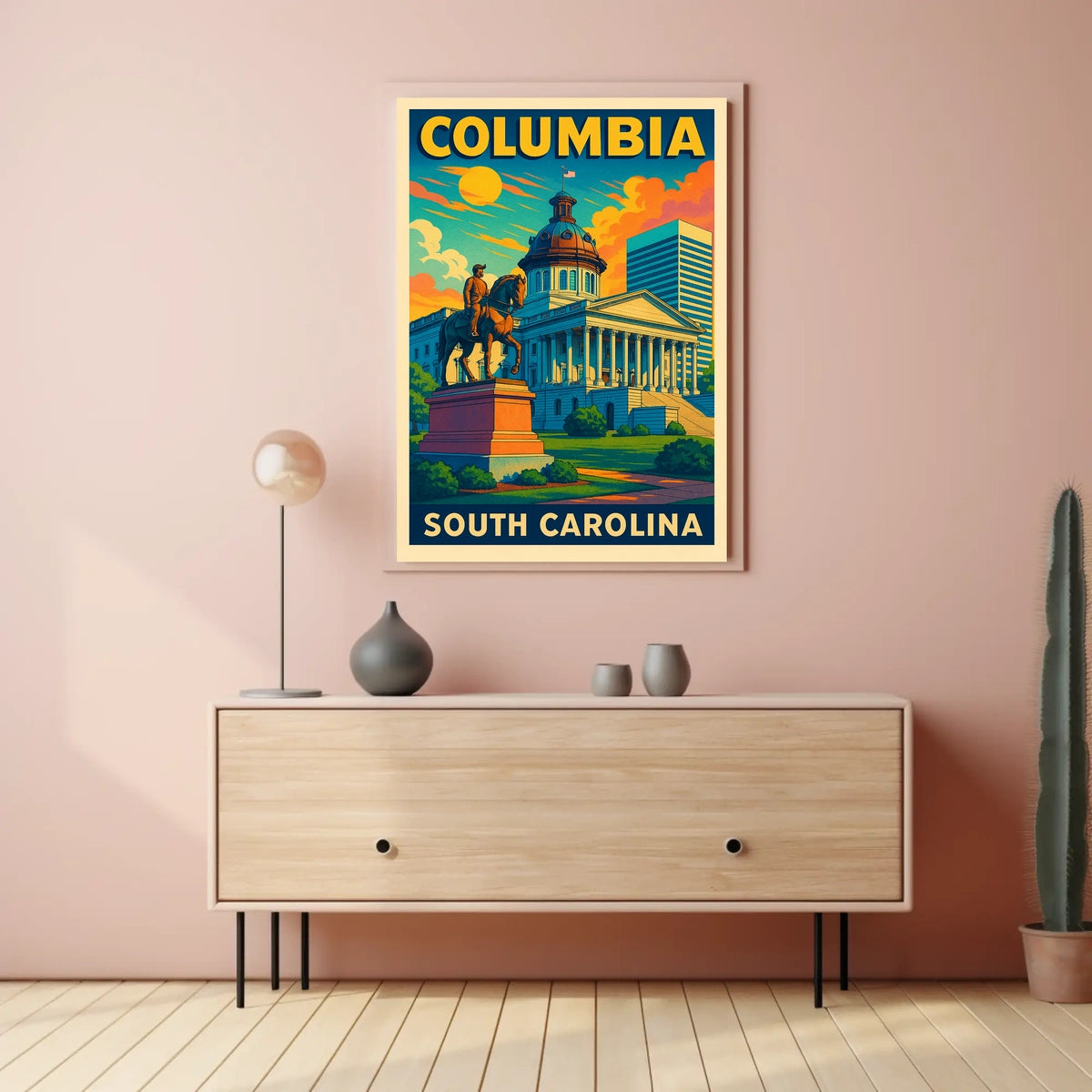 Columbia, South Carolina Poster