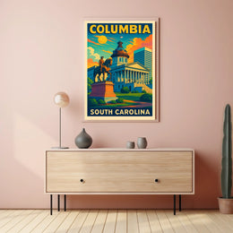 Columbia, South Carolina Poster