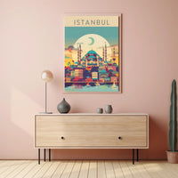 Vibrant Istanbul Poster