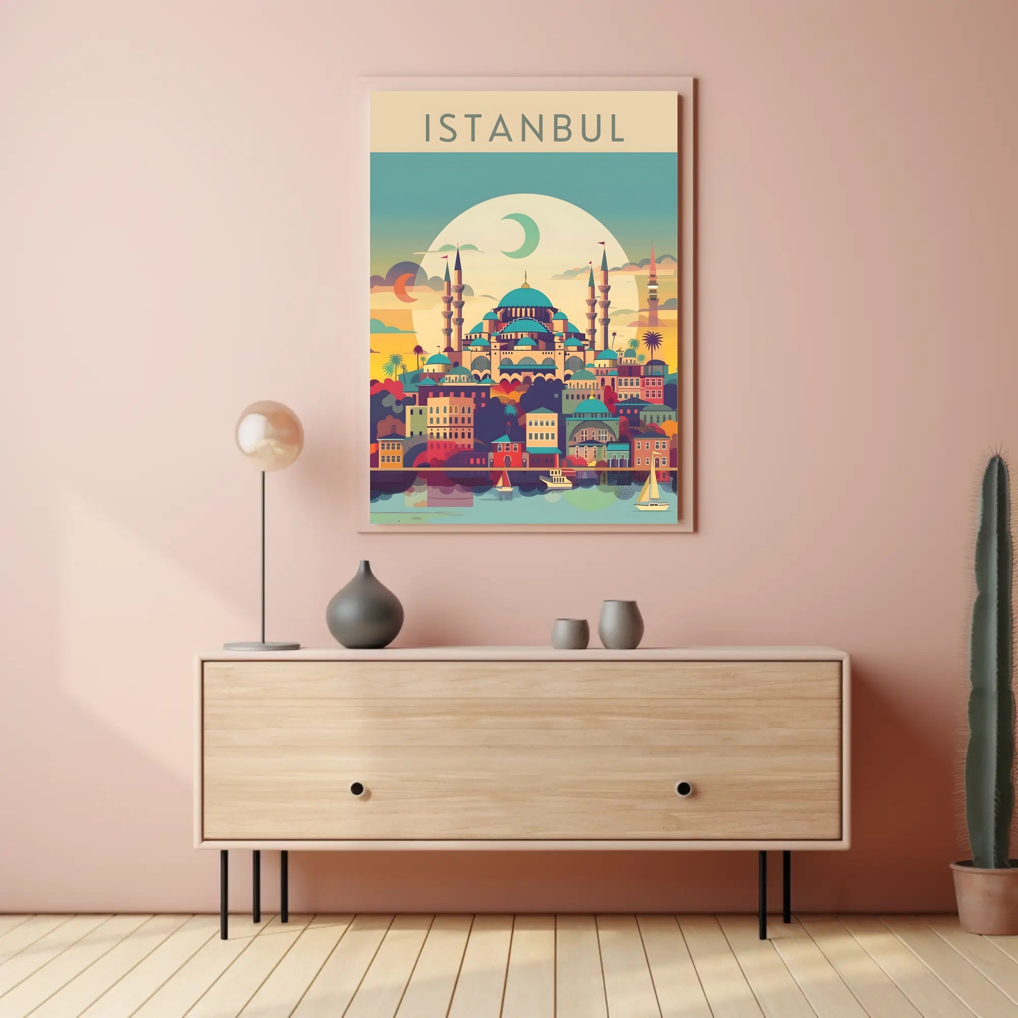 Vibrant Istanbul Poster