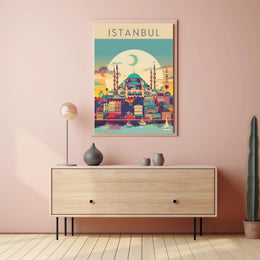 Vibrant Istanbul Poster