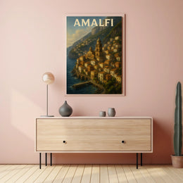 Amalfi Coast Charm Poster