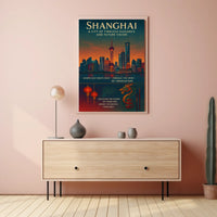 Shanghai A City of Timeless Elegance Poster
