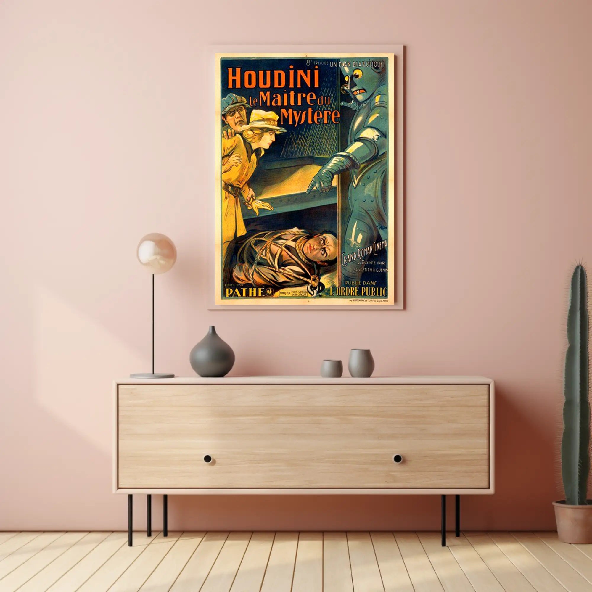 Mystery and Sci-Fi Escape Artistry Futuristic Sci-Fi Poster