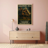 Theodore Roosevelt Sagamore Hill Poster