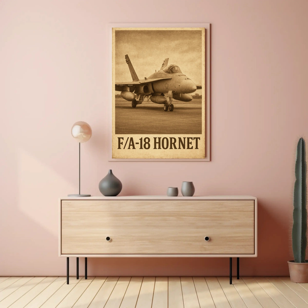 FA-18 Hornet Poster