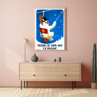 La Molina Ski Resort Poster